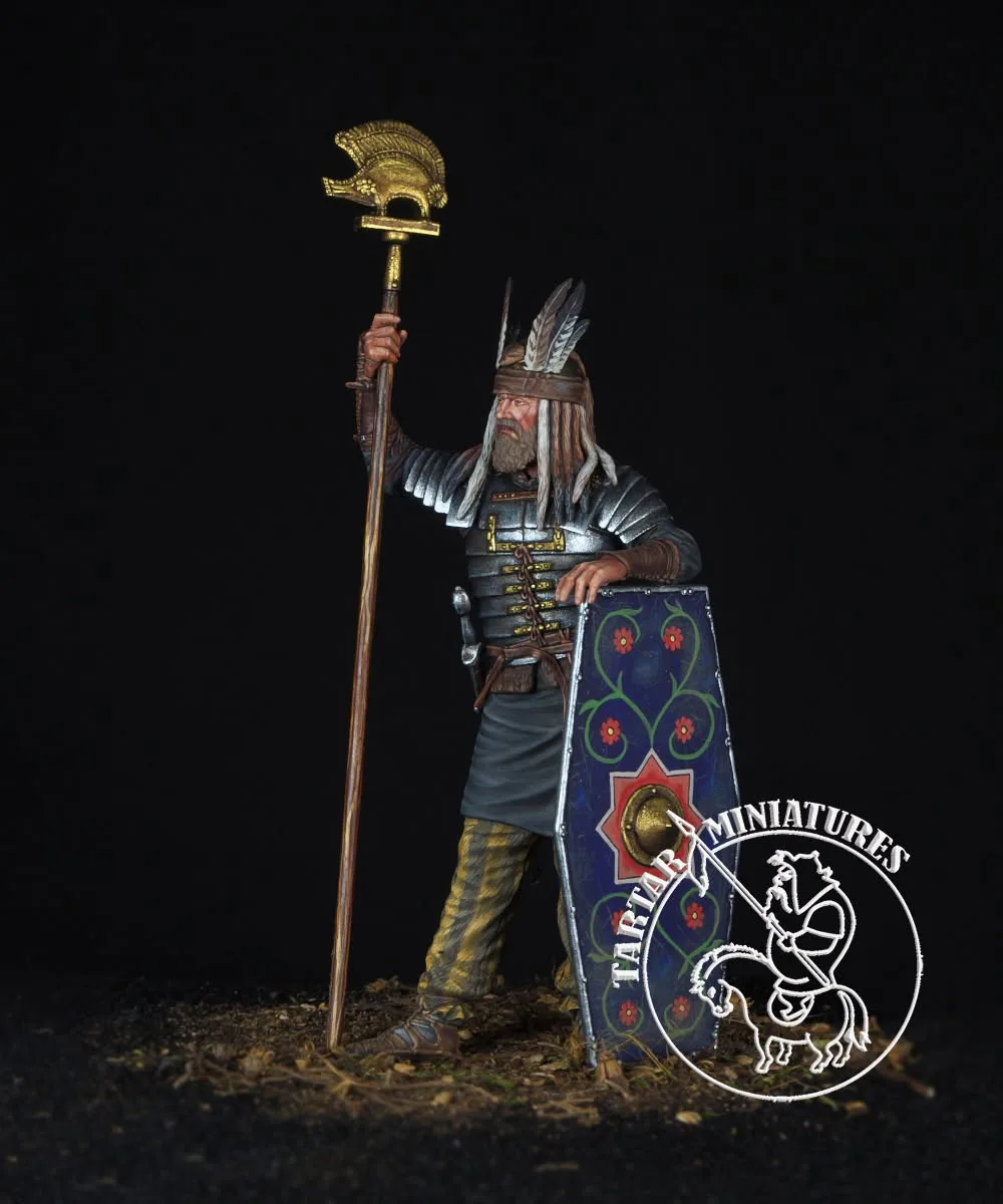 Germanic warrior wearing Roman lorica segmentata 2